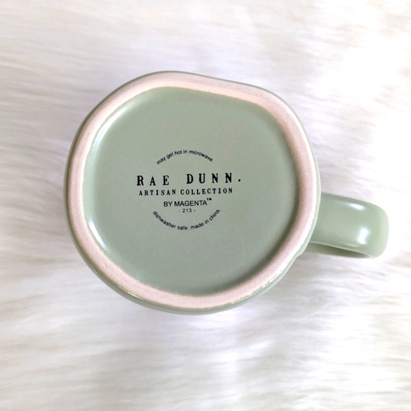 ๐ NWOT Rae Dunn "Autumn Vibes" Sage Green Mug, 16 oz. - Picture 4 of 5